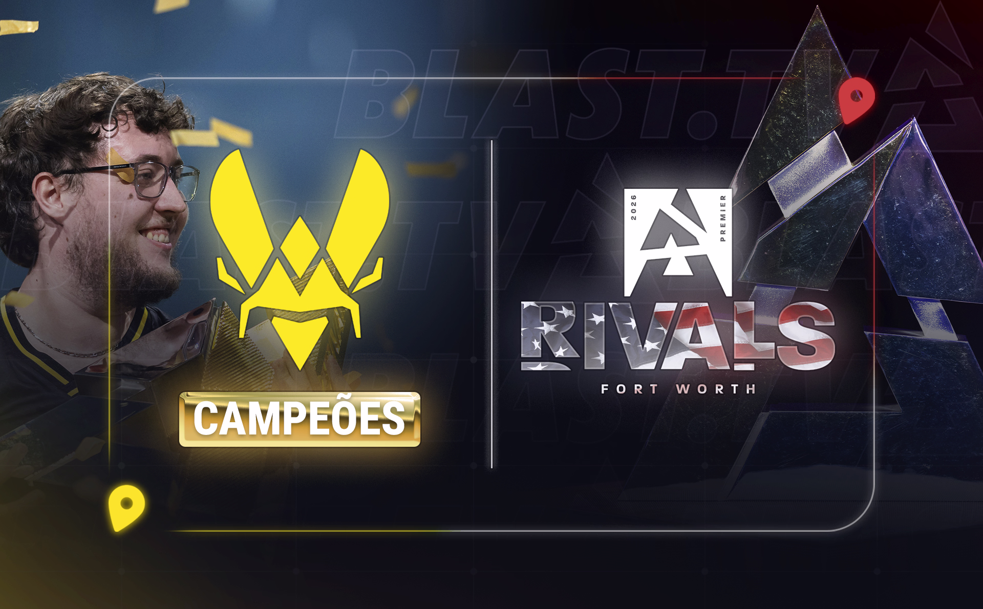 Vitality varre NAVI em Fort Worth