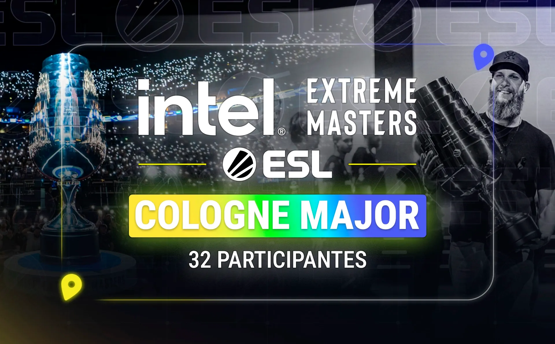 O campo do Major de IEM Cologne 2026 está completo
