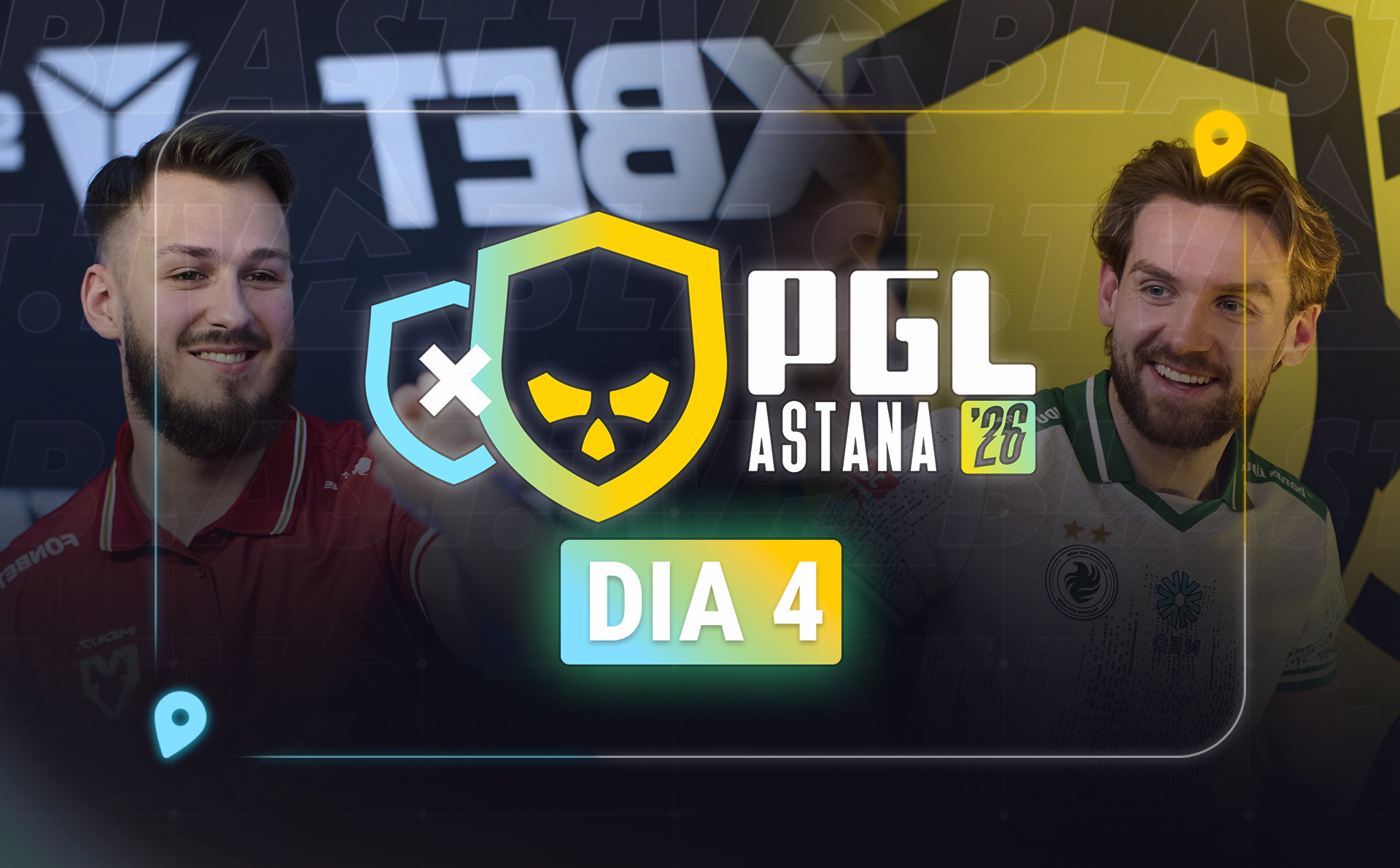 Disputa pelos playoffs fica mais apertada no Dia 4 da PGL Astana 2026
