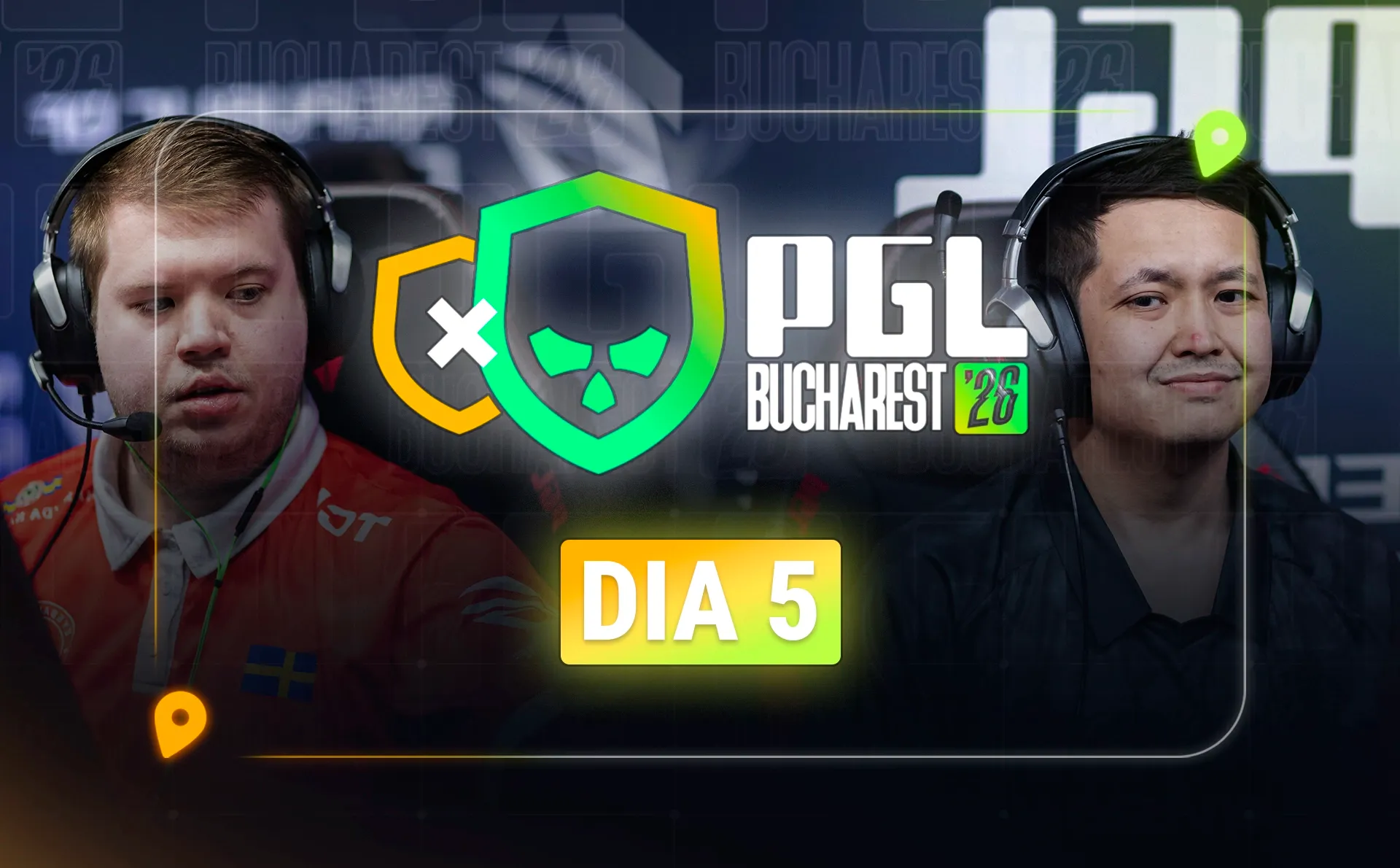 PGL Bucharest 2026 entra nos playoffs