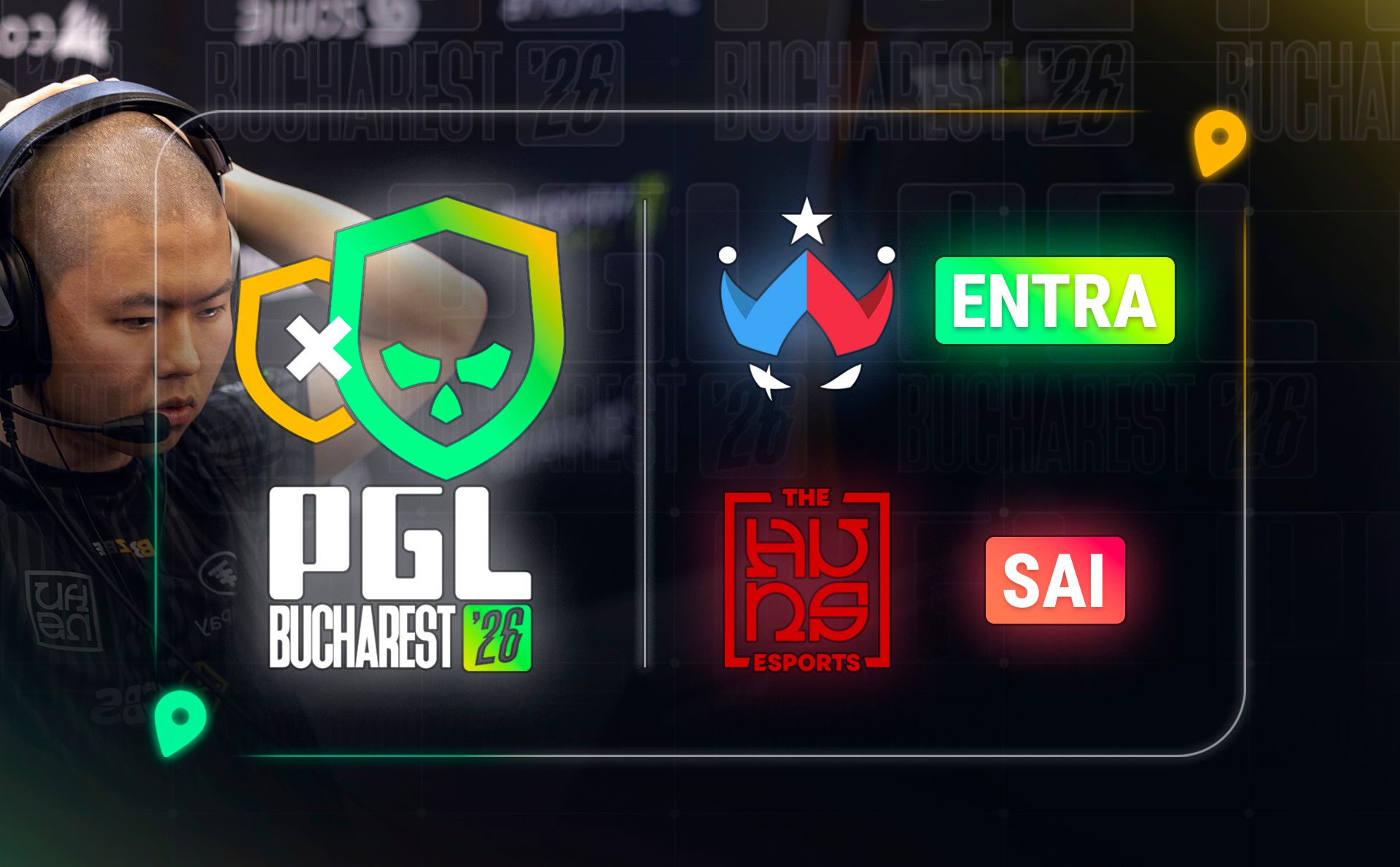 Wildcard entra na PGL Bucharest 2026