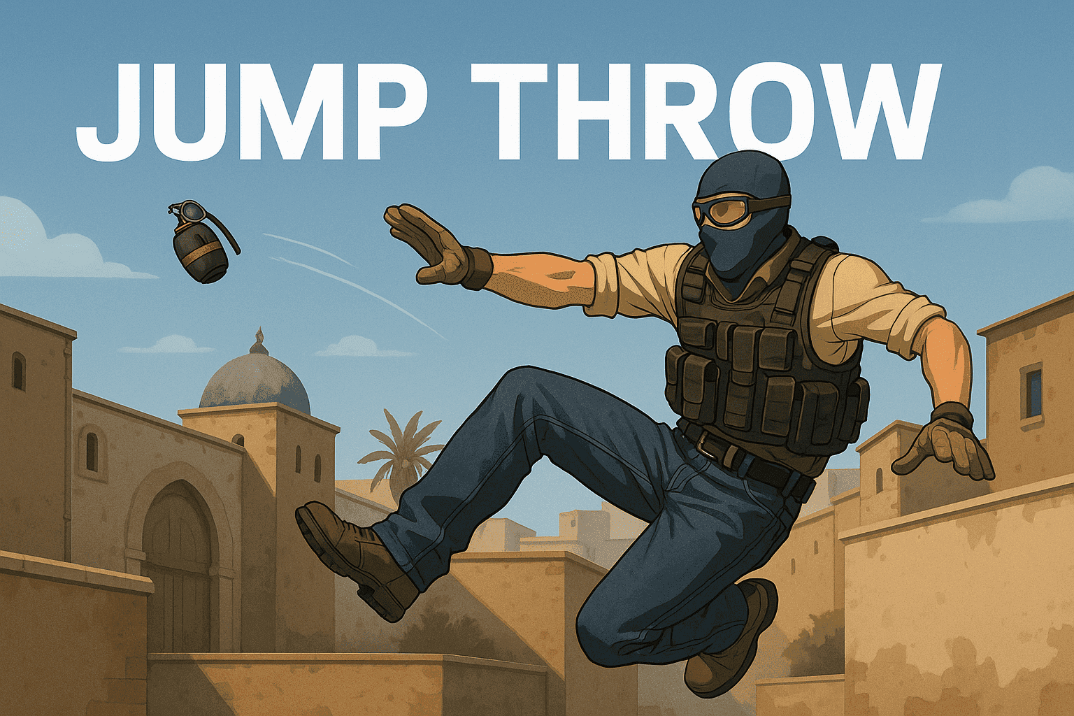 Jump Throw w CS2 bez binda: jak teraz rzucać?