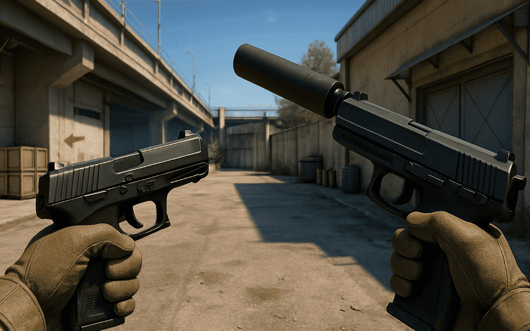 P2000 kontra USP-S — który pistolet wybrać w CS2