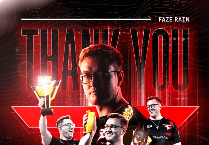Уход rain из FaZe: конец долгой эпохи
