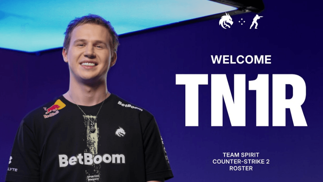 tN1R подписан в Team Spirit, Qikert переходит в MIBR на правах аренды