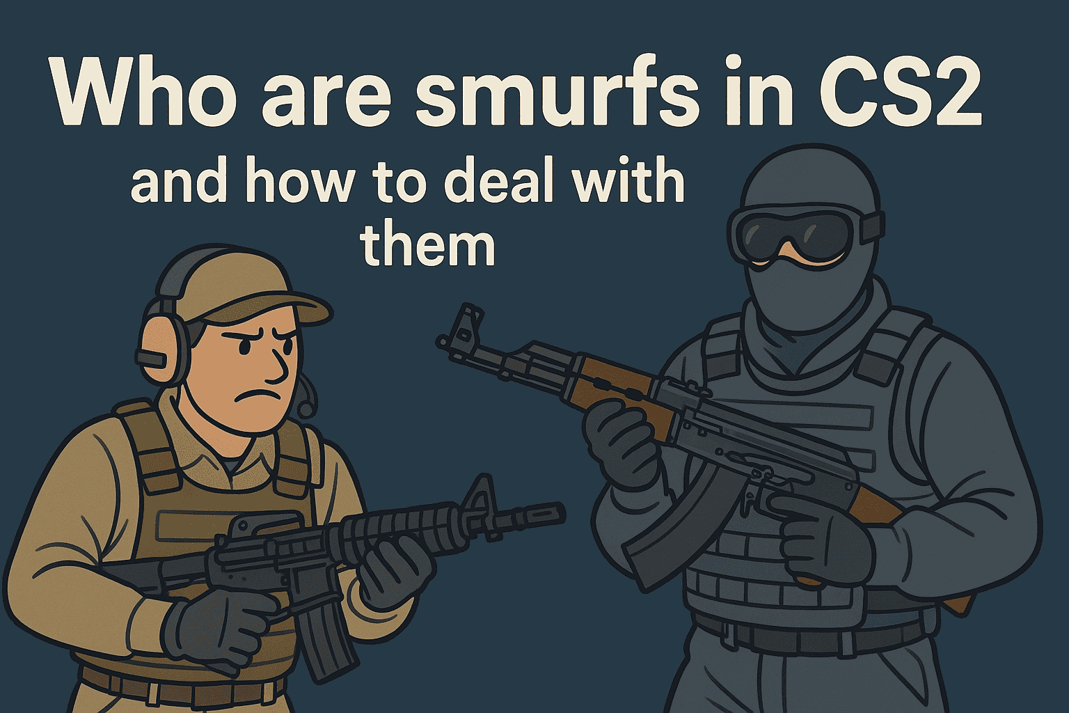 Kim są smurfy w CS2 i jak z nimi walczyć